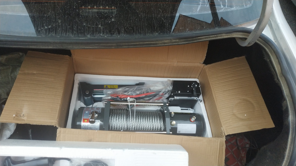 Купил электрик винч 12000 — Lada 4x4 3D, 1,6 л, 1983 года | тюнинг | DRIVE2