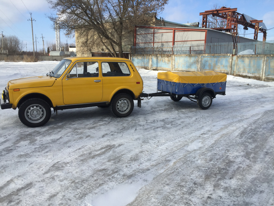 Прицеп — Lada 4x4 3D, 1,6 л, 1987 года | аксессуары | DRIVE2