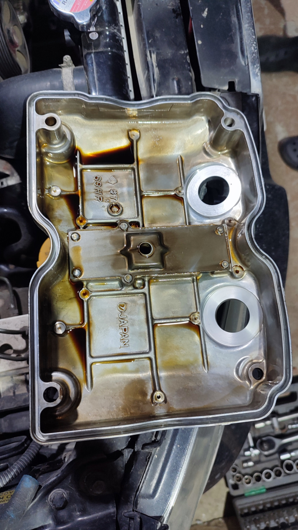 Замена радиатора. Регулировка клапанов — Subaru Forester (SG), 2 л ...