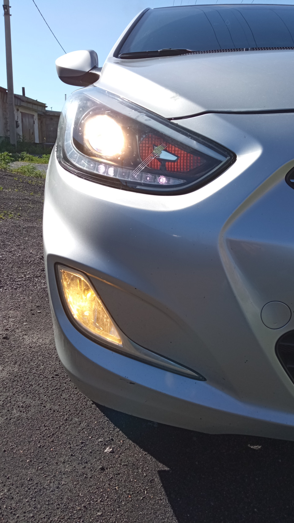 Photo from the logbook Hyundai Solaris (1G)