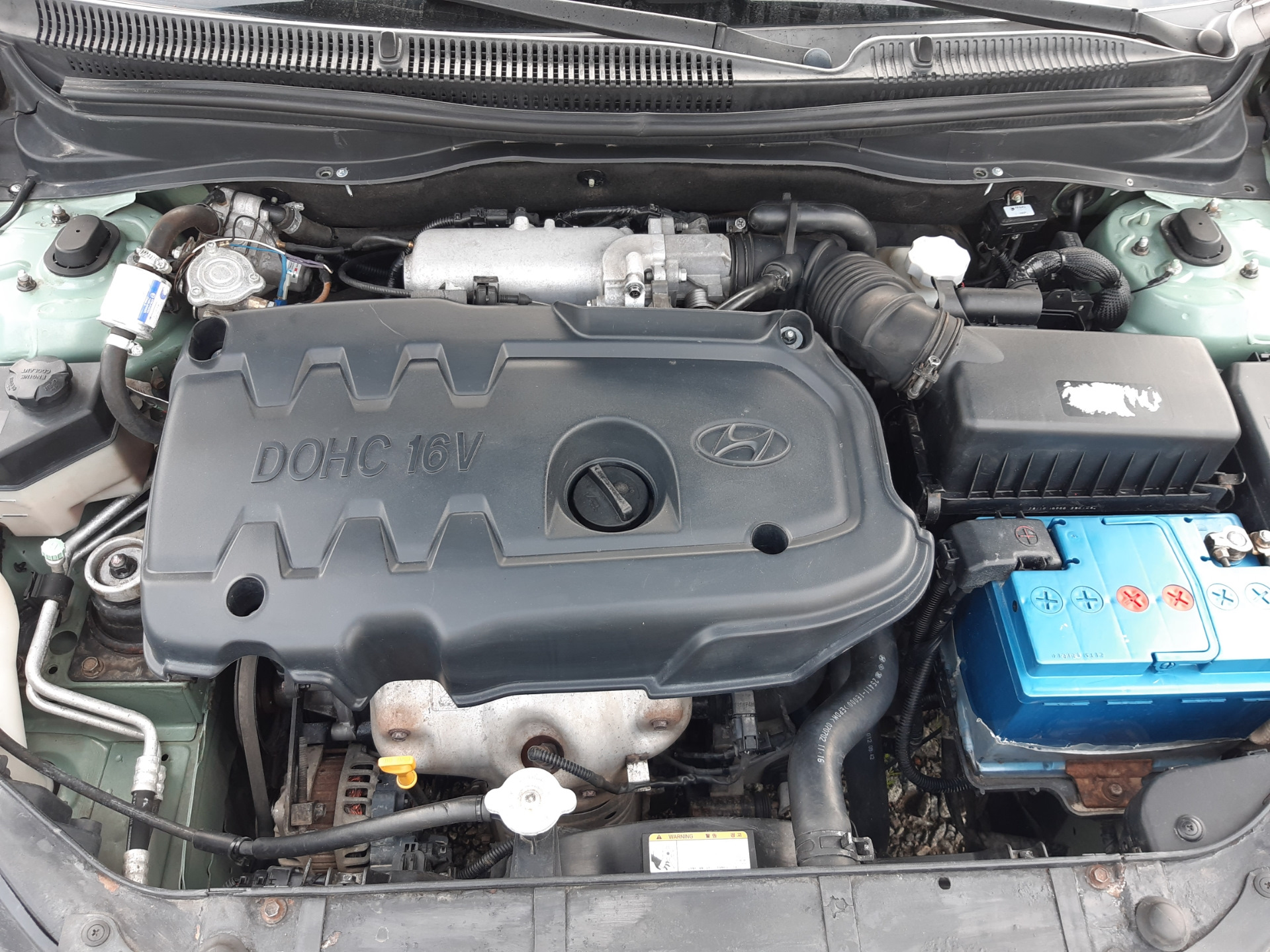 Hyundai Accent двигатель 1.6