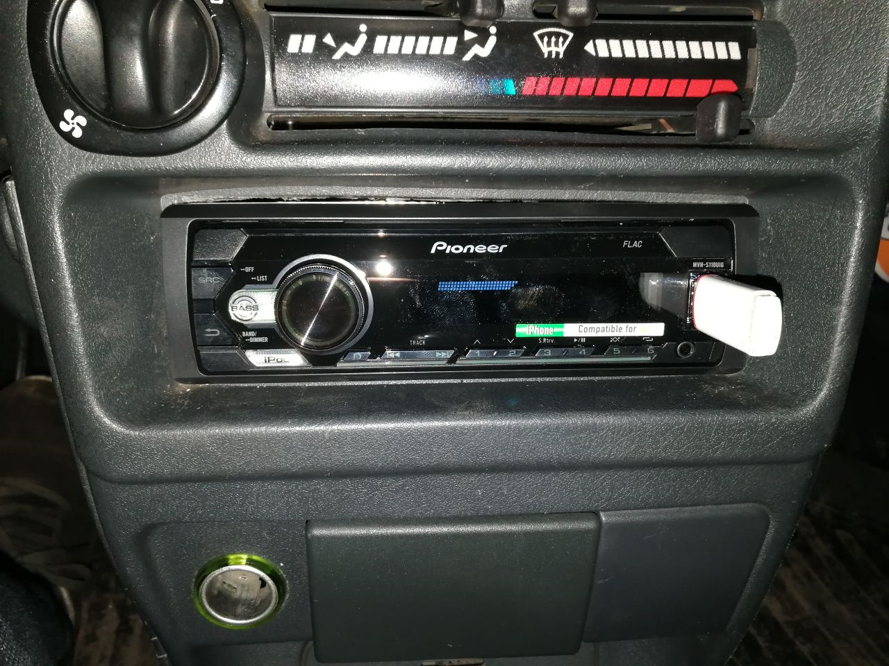 автомагнитола pioneer mvh s110ubg