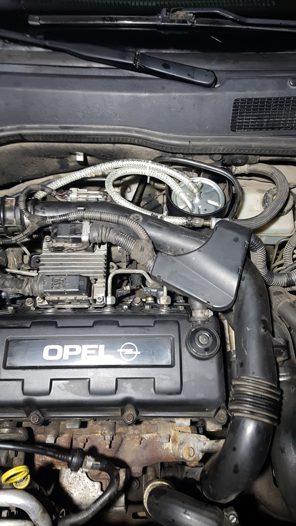 Топливный фильтр, 2 мкм. часть 2 — Opel Astra G, 1,7 л., 2001 года ...