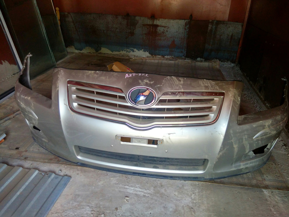 Жэдээмный бампер — Toyota Avensis II, 1,8 л, 2007 года | запчасти | DRIVE2