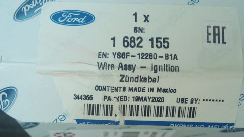 1682155 Провода высоковольтные Zetec-S Ford | Запчасти на DRIVE2