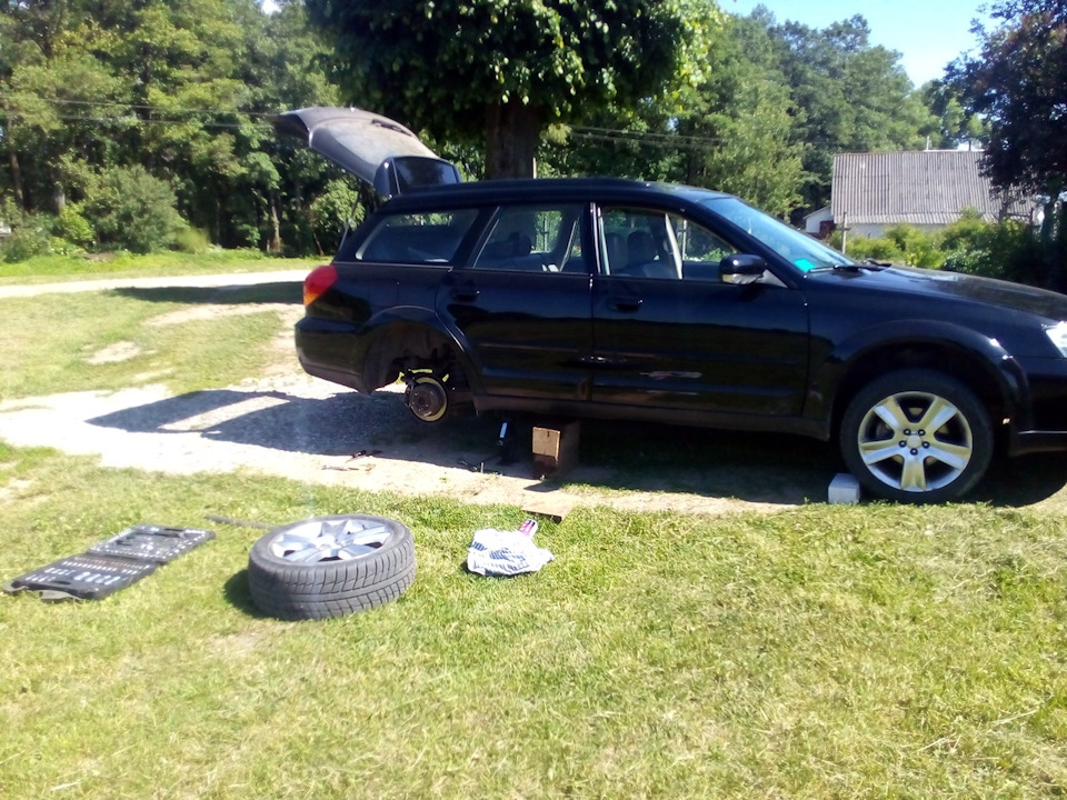 Фото в бортжурнале Subaru Outback (BP)