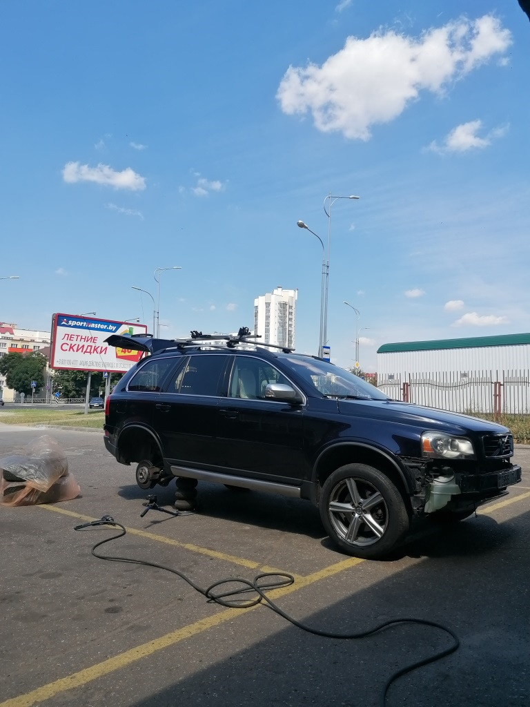Шиномонтаж — Volvo XC90 (1G)