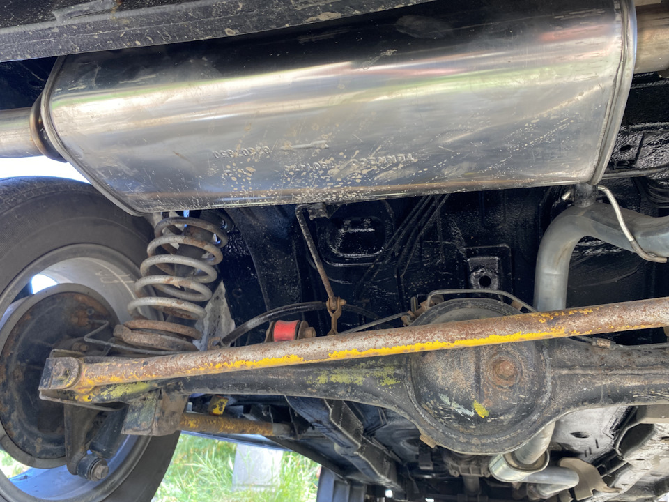 #6 🚜Замена основного и дополнительного глушителя + замена шлангов ГУРа🚜 ...