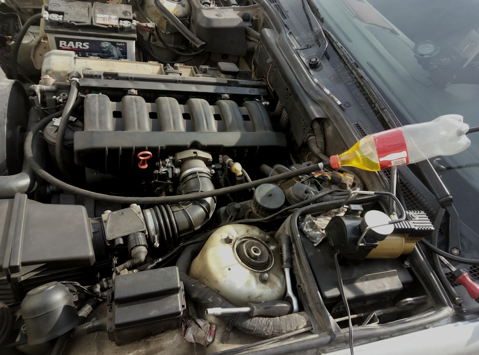 Профилактика форсунок — BMW 5 series (E34), 2,5 л, 1990 года | своими ...