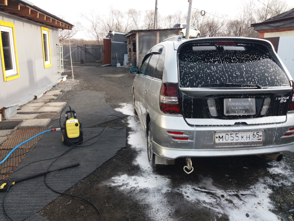 Керхер К5 компакт — Toyota Nadia, 2 л, 1999 года | мойка | DRIVE2