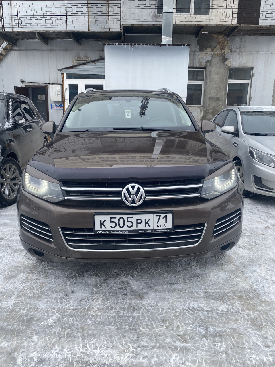 Постановка на учёт. — Volkswagen Touareg (2G), 3,6 л, 2012 года | другое |  DRIVE2