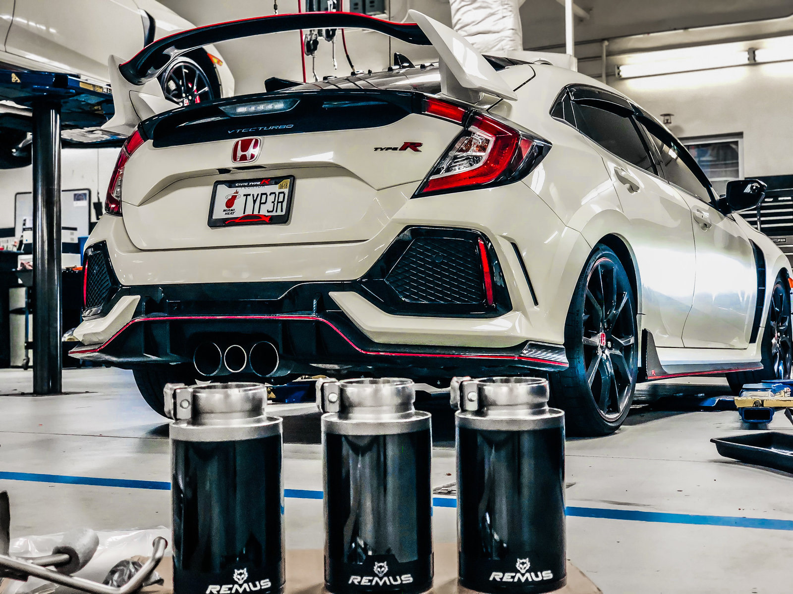 Установка выхлопной системы Remus на Honda Civic — Remus-Russia на DRIVE2