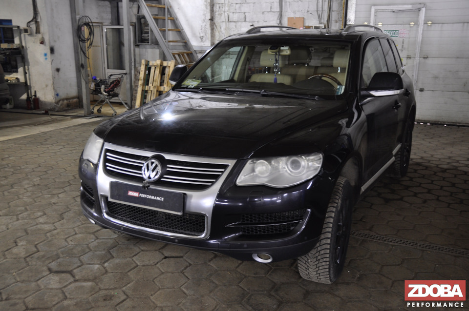 VW Touareg GP 3.0 TDI (BKS, CATA) Удаление EGR и вихревых заслонок ...