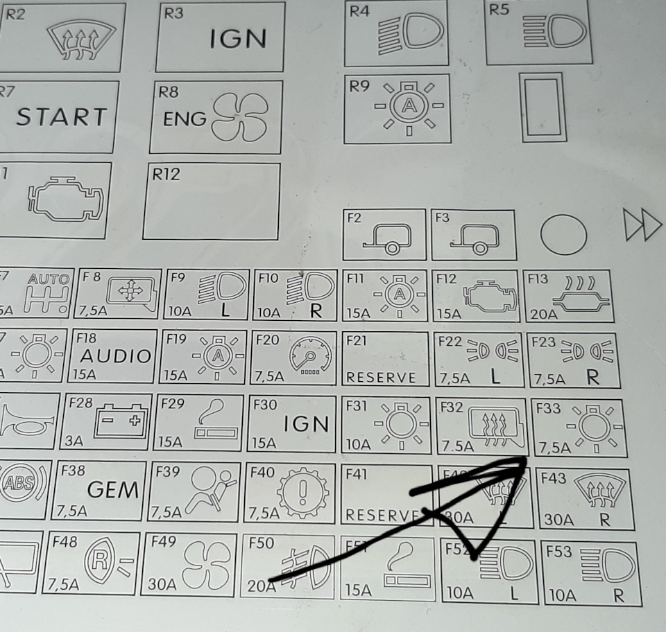 Форд Фьюжн Схема Предохранителей 69 Фотo и картинок