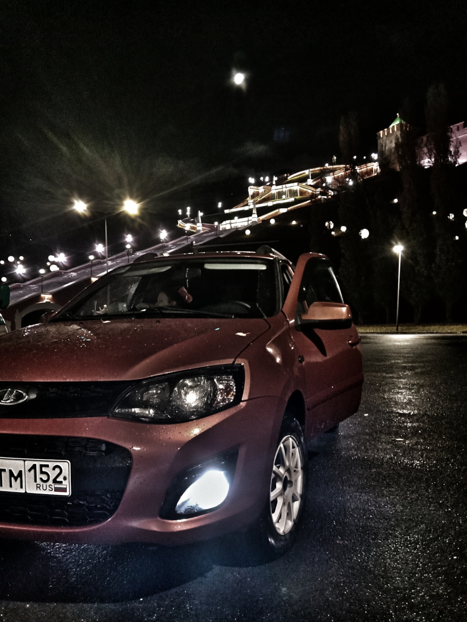 Led птф + лампы ближнего MTF PALLADiUM 5500К H7 — LADA Калина 2 ...