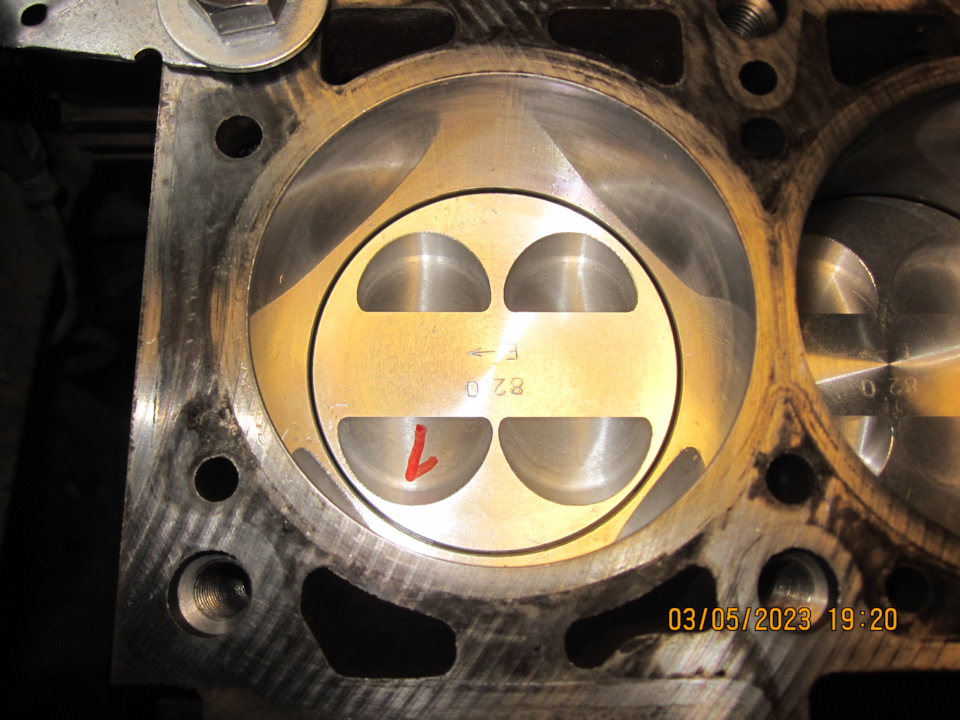 1-ый цилиндр — Lada Vesta SW (1G)