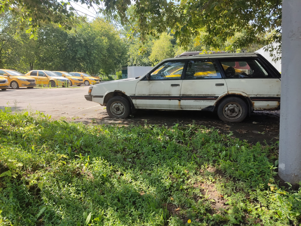 Субару на Нагорной. Москва — Сообщество «Брошенные Машины» на DRIVE2