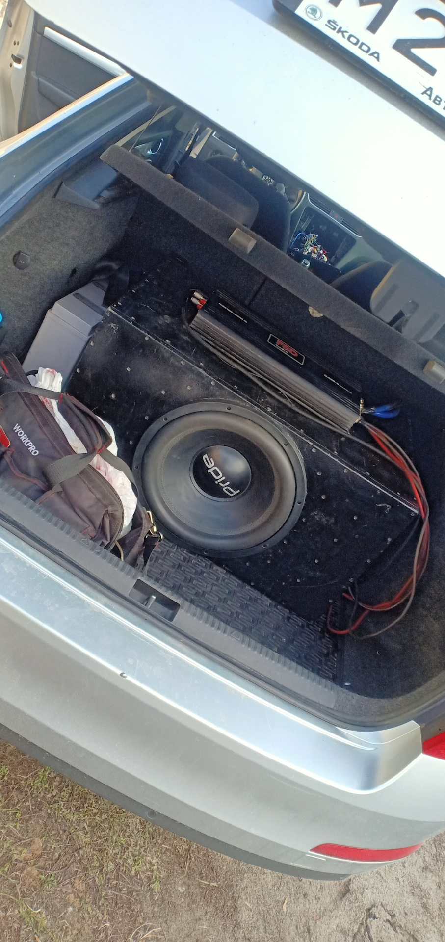 Подключение Саба к Teyes CC3 — Skoda Octavia A7 Mk3, 1,6 л, 2015 года ...