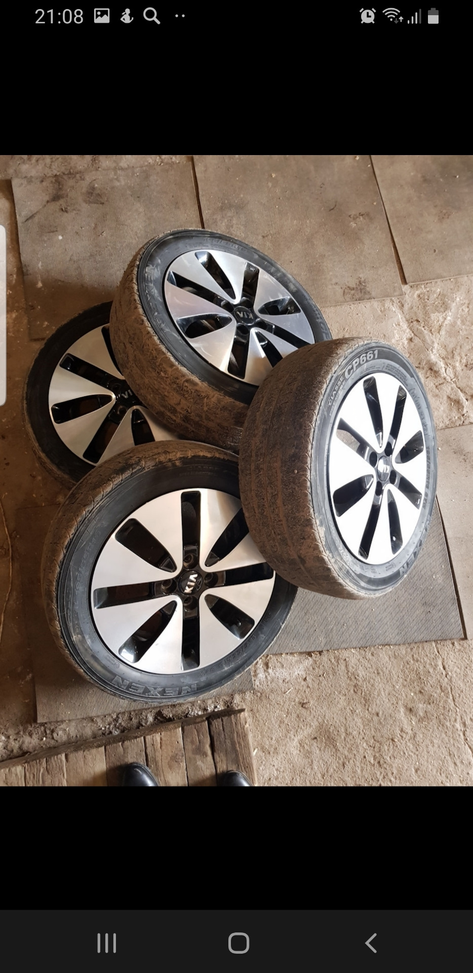 Продажа колес! ПРОДАНО! — KIA Rio (3G), 1,6 л, 2014 года | шины | DRIVE2