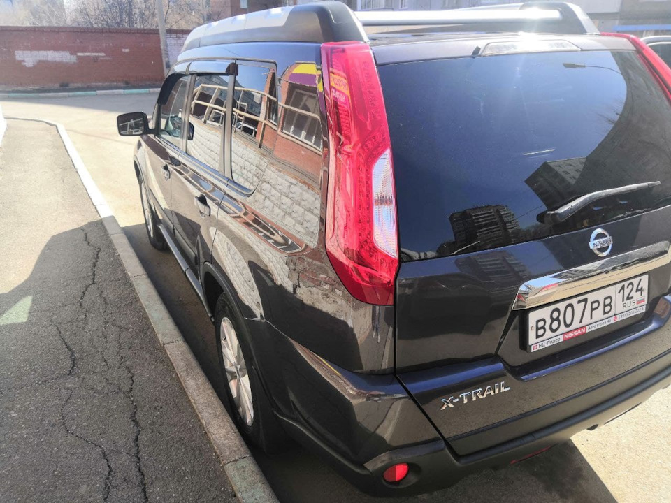 Смена шин и дисков — Nissan X-Trail II (t31), 2,5 л, 2014 года | шины ...