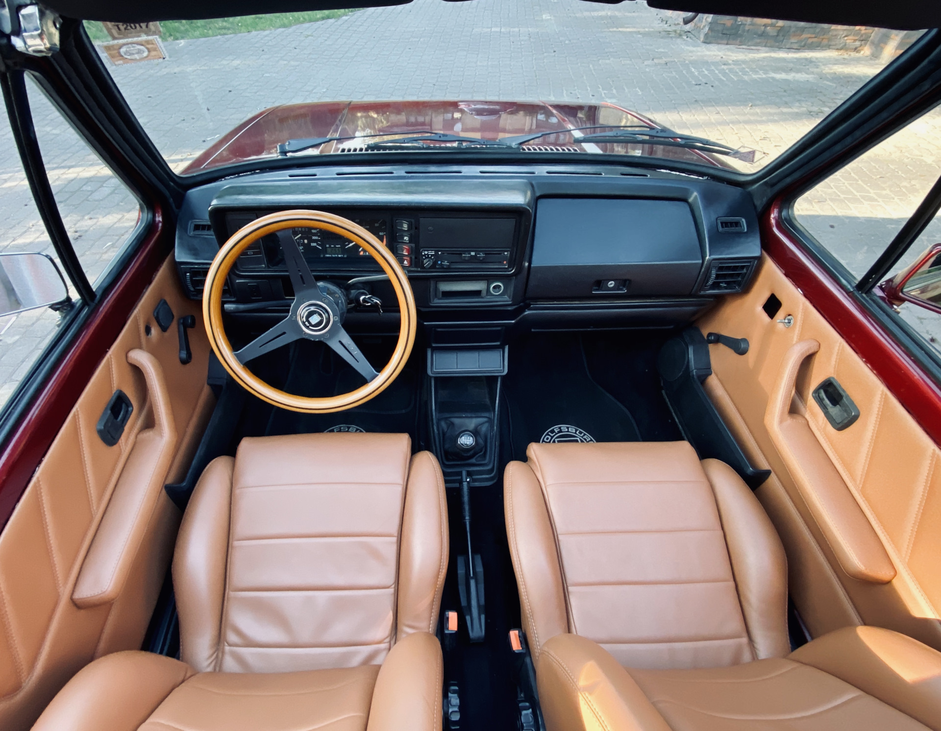 Перетяжка панели кожей. Часть 2. — Volkswagen Golf Cabriolet Mk1, 1,8 л ...
