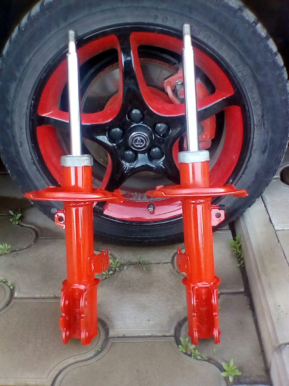 Ремонт стоек. — Toyota Celica (230), 1,8 л, 2004 года | своими руками ...