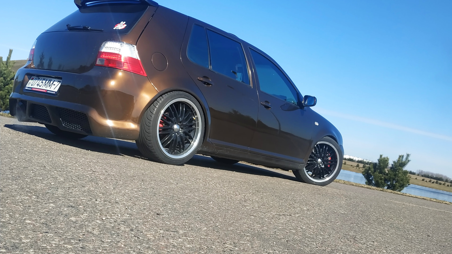 Volkswagen Golf Mk4 1.8 бензиновый 2000 | Rocket Bunny Rabbit на DRIVE2