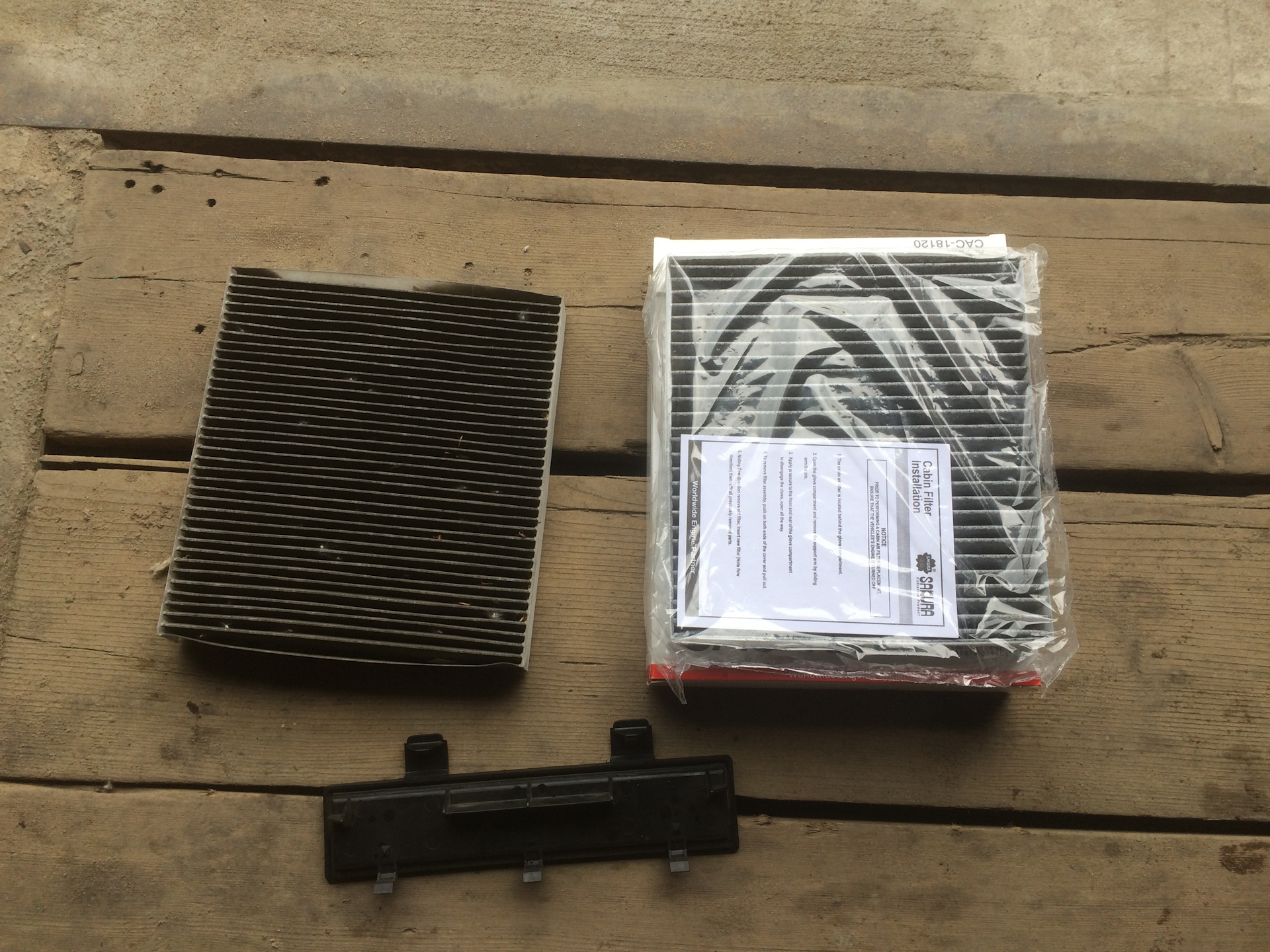 Замена Салонного Фильтра — Nissan Almera Classic (B10), 1,6 л, 2009 ...