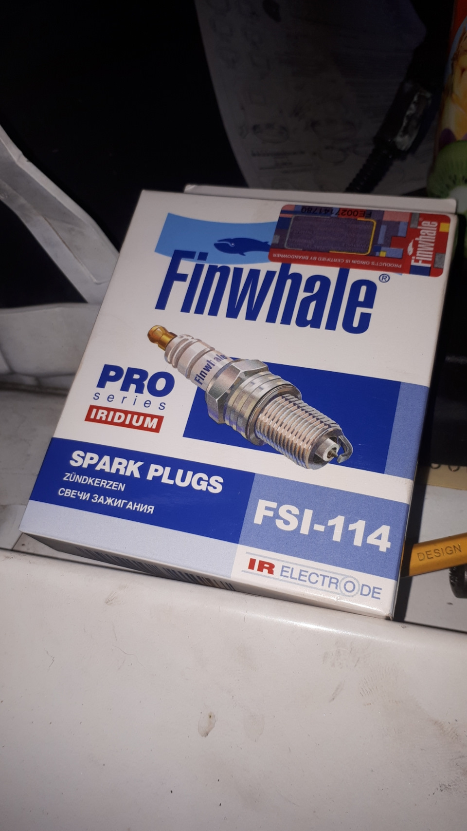 FSI114 Свеча зажигания FINWHALE | Запчасти на DRIVE2