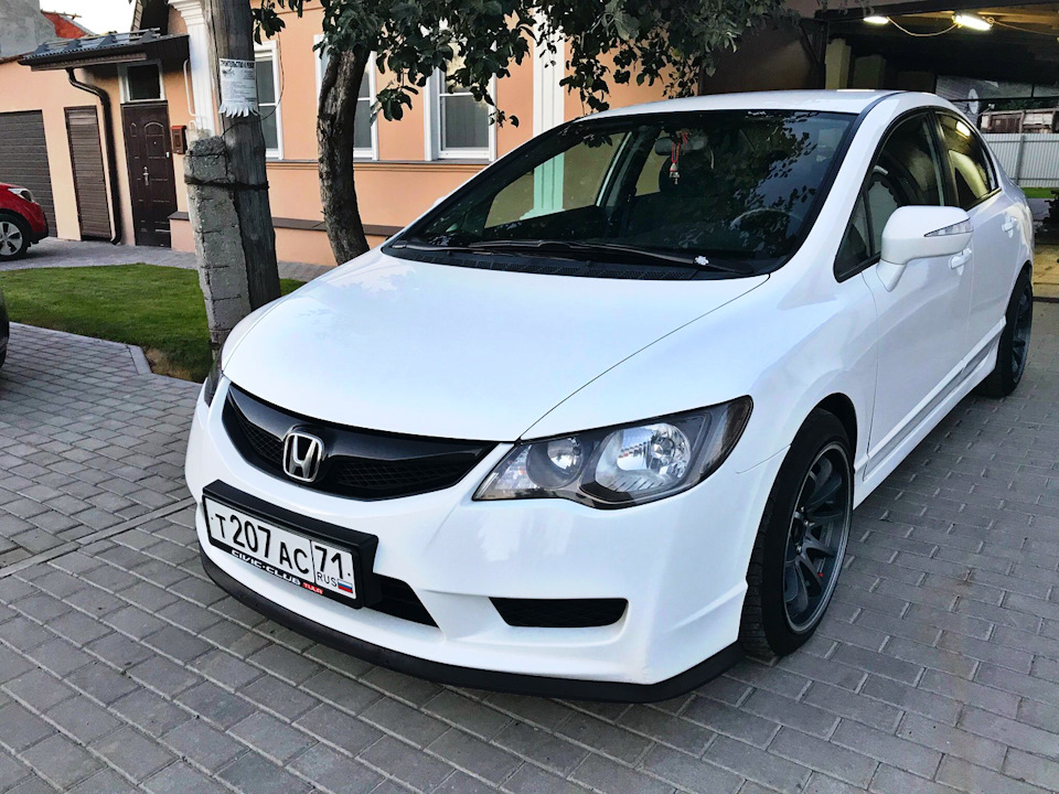 Полировка honda civic 4d