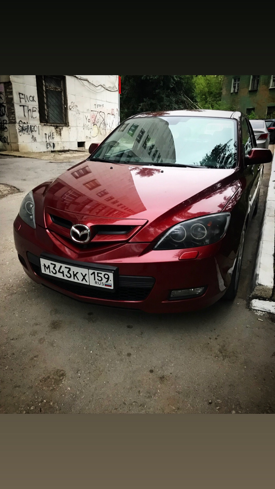 Несказанно повезло — Mazda 3 (1G) BK, 2 л, 2008 года | просто так | DRIVE2