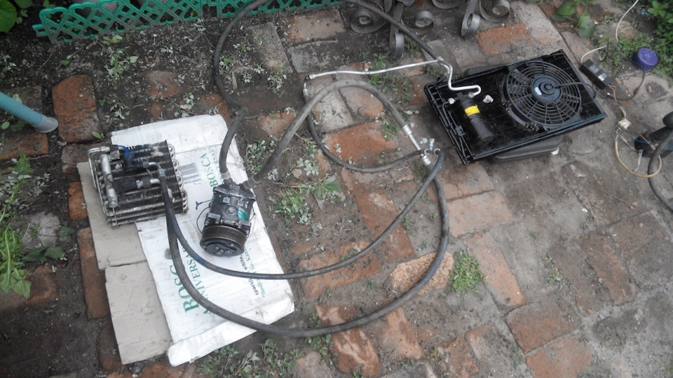 Кондиционер в 2114. — Lada 2114, 1,6 л, 2011 года | стайлинг | DRIVE2