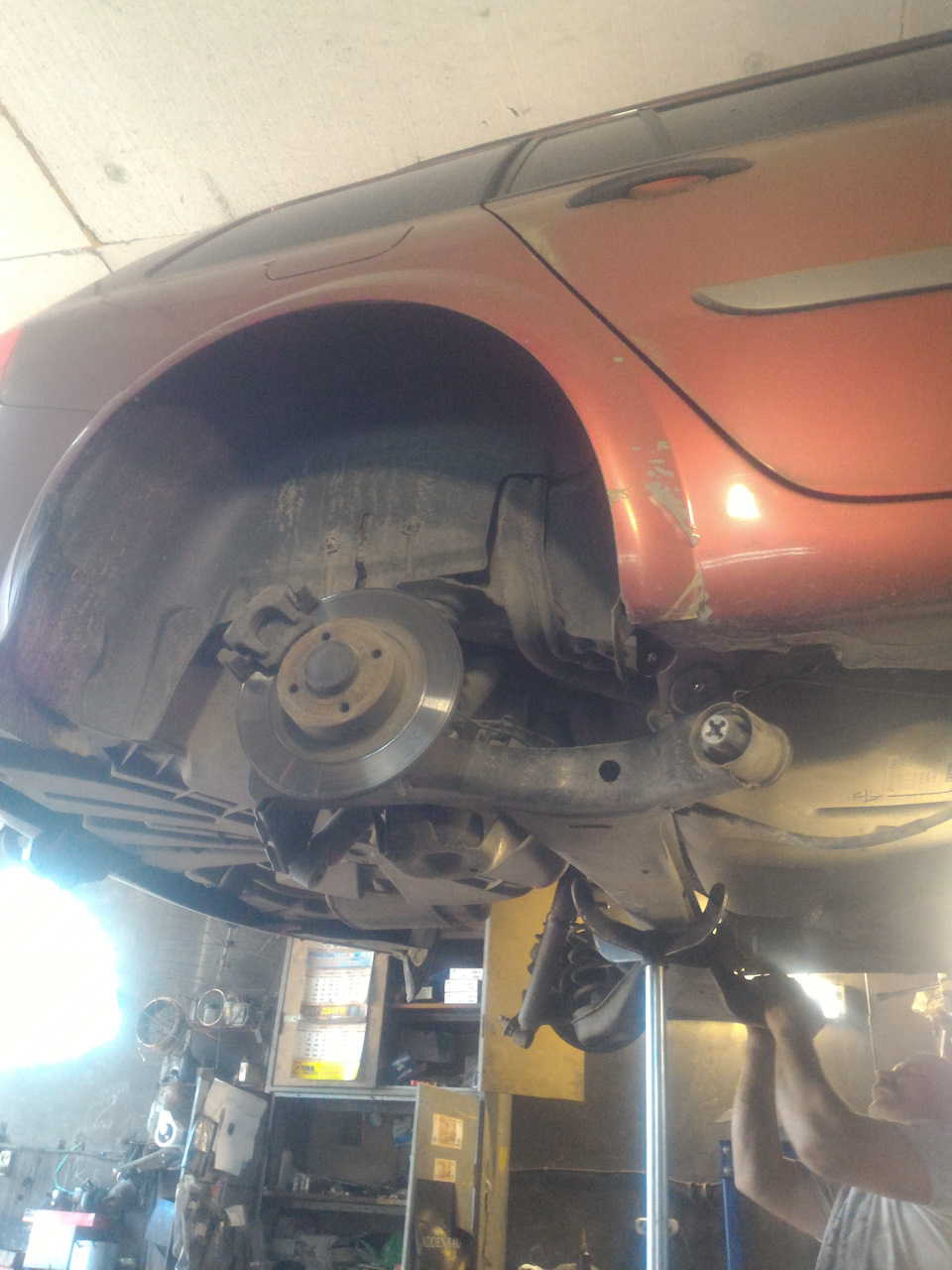 Задние сайлентблоки — Renault Megane II, 1,5 л, 2007 года | визит на ...