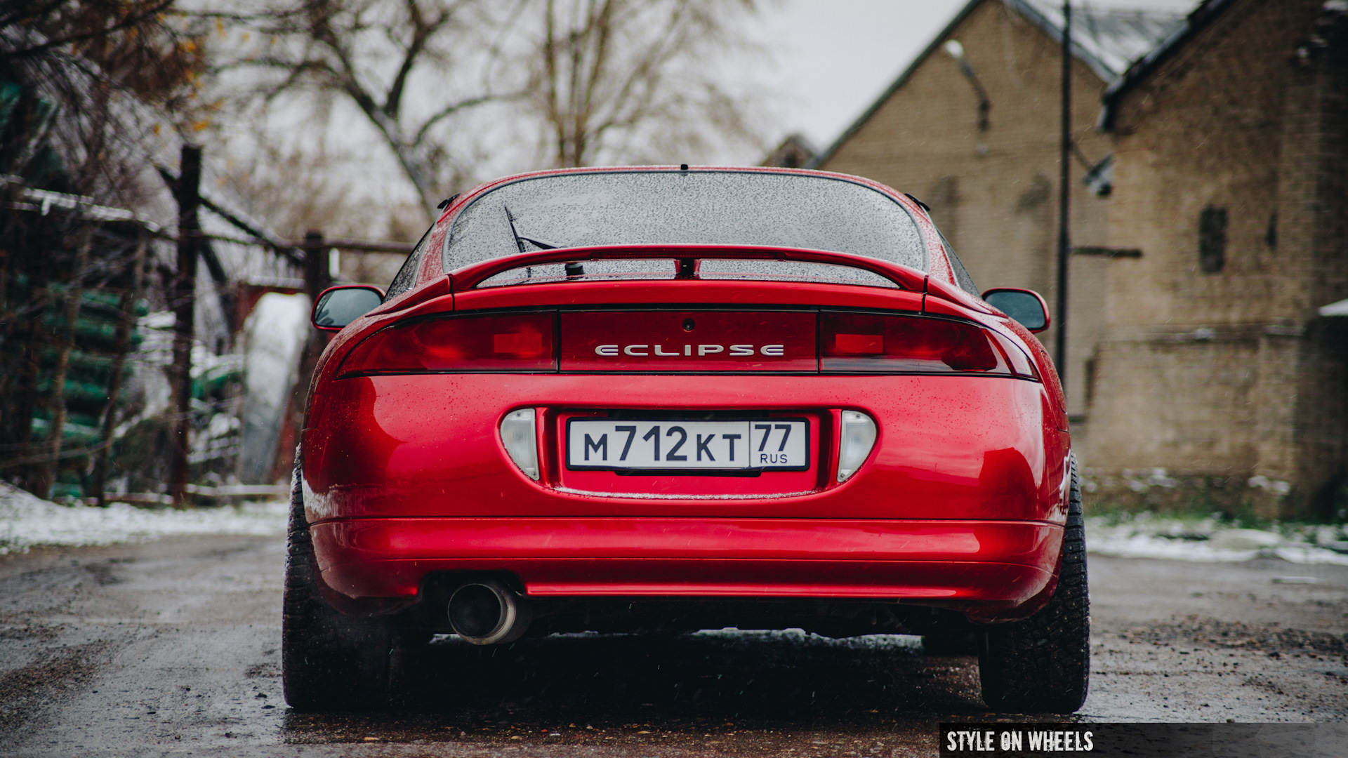 Mitsubishi Eclipse 2g Red