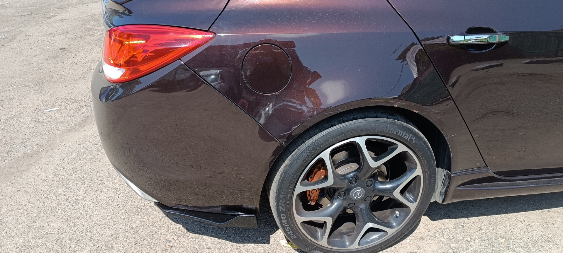 Элероны или накладки на задний бампер OPC Opel Insignia 2.0T — Opel ...