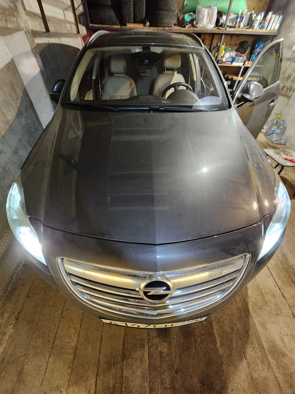 Разгерметизация фары afl Часть2 — Opel Insignia (1G), 2 л, 2012 года ...