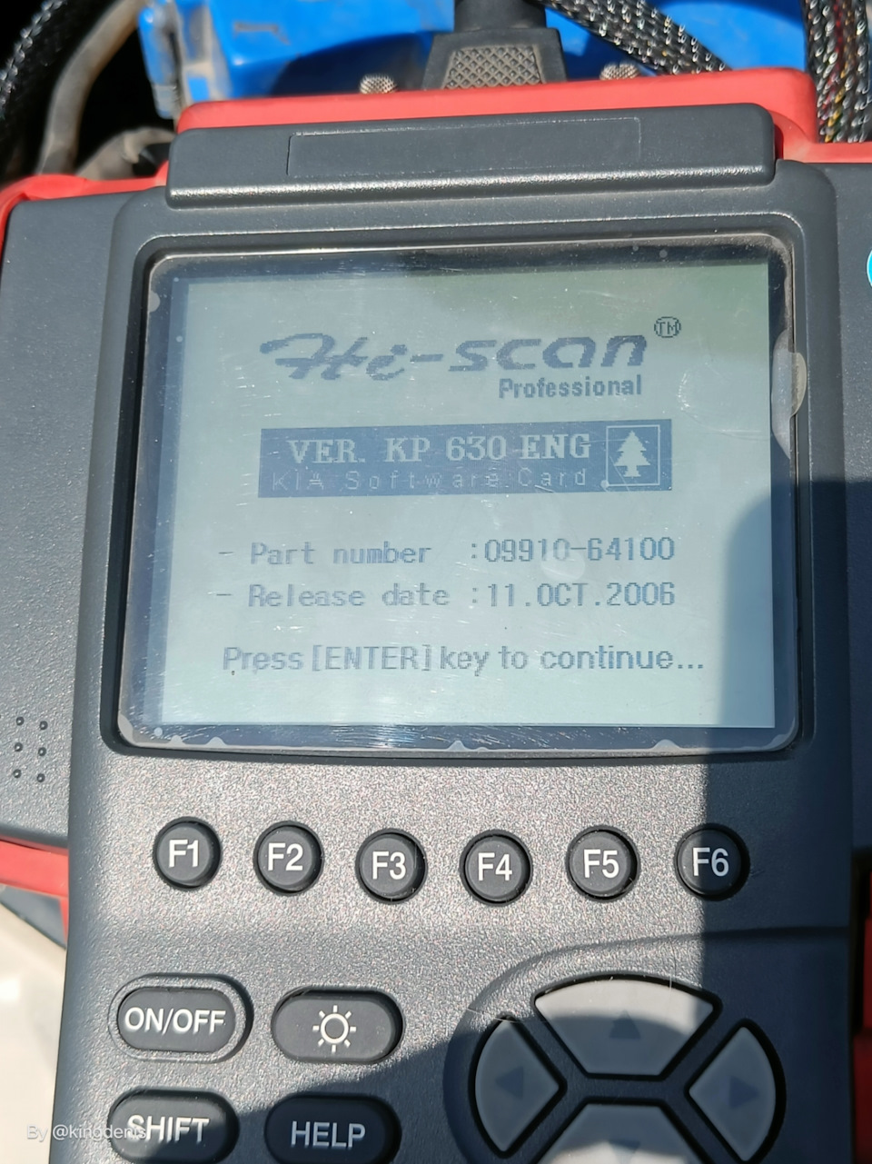 69 Hi Scan Pro — KIA Sorento (1G), 2,5 л, 2003 года | электроника | DRIVE2