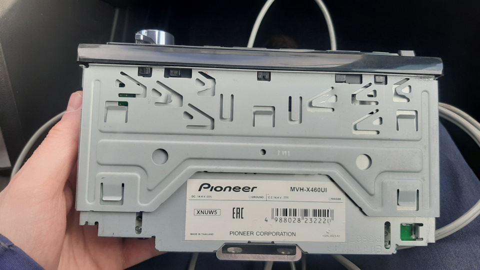 Магнитола pioneer mvh x460ui инструкция по применению