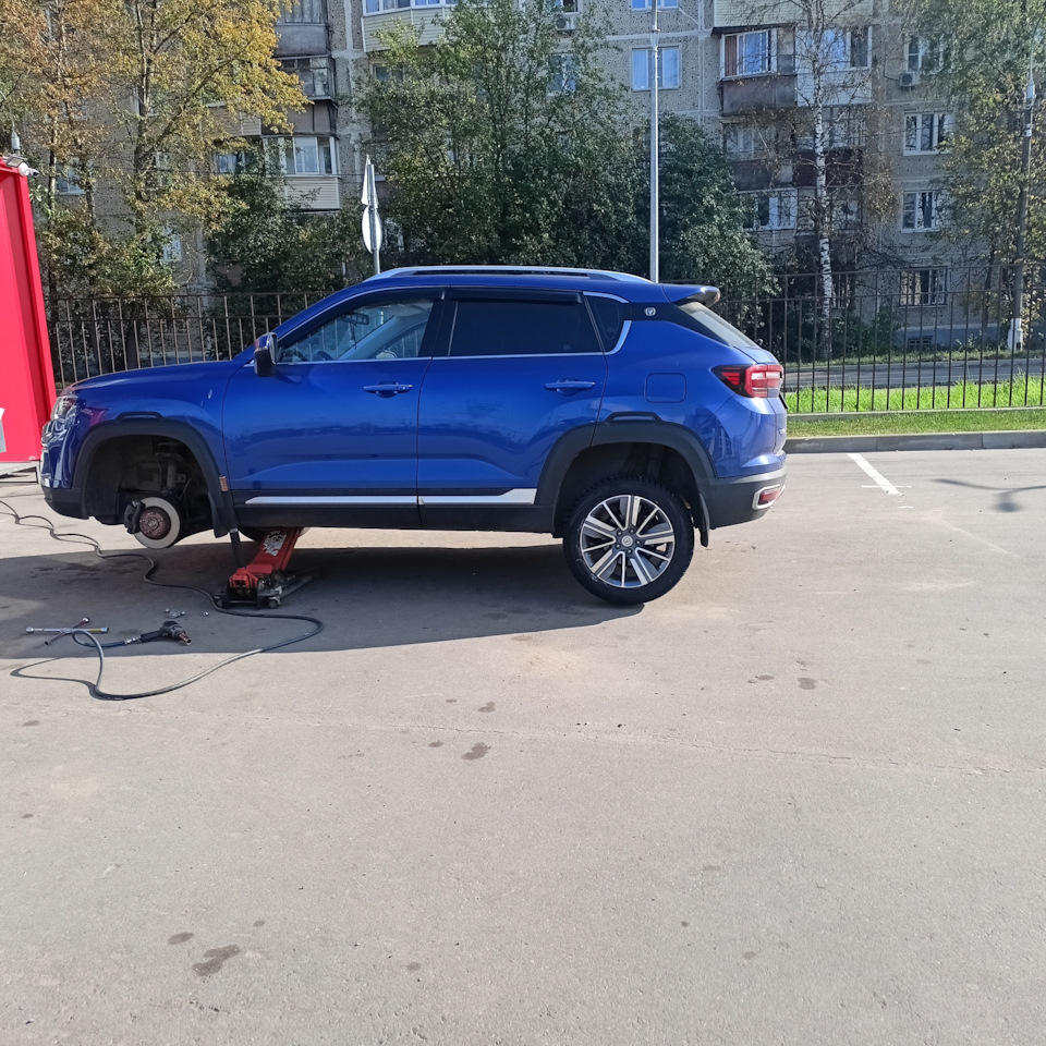 "Переобулся" — Changan CS35 Plus (1G), 1,6 л, 2020 года | шины | DRIVE2