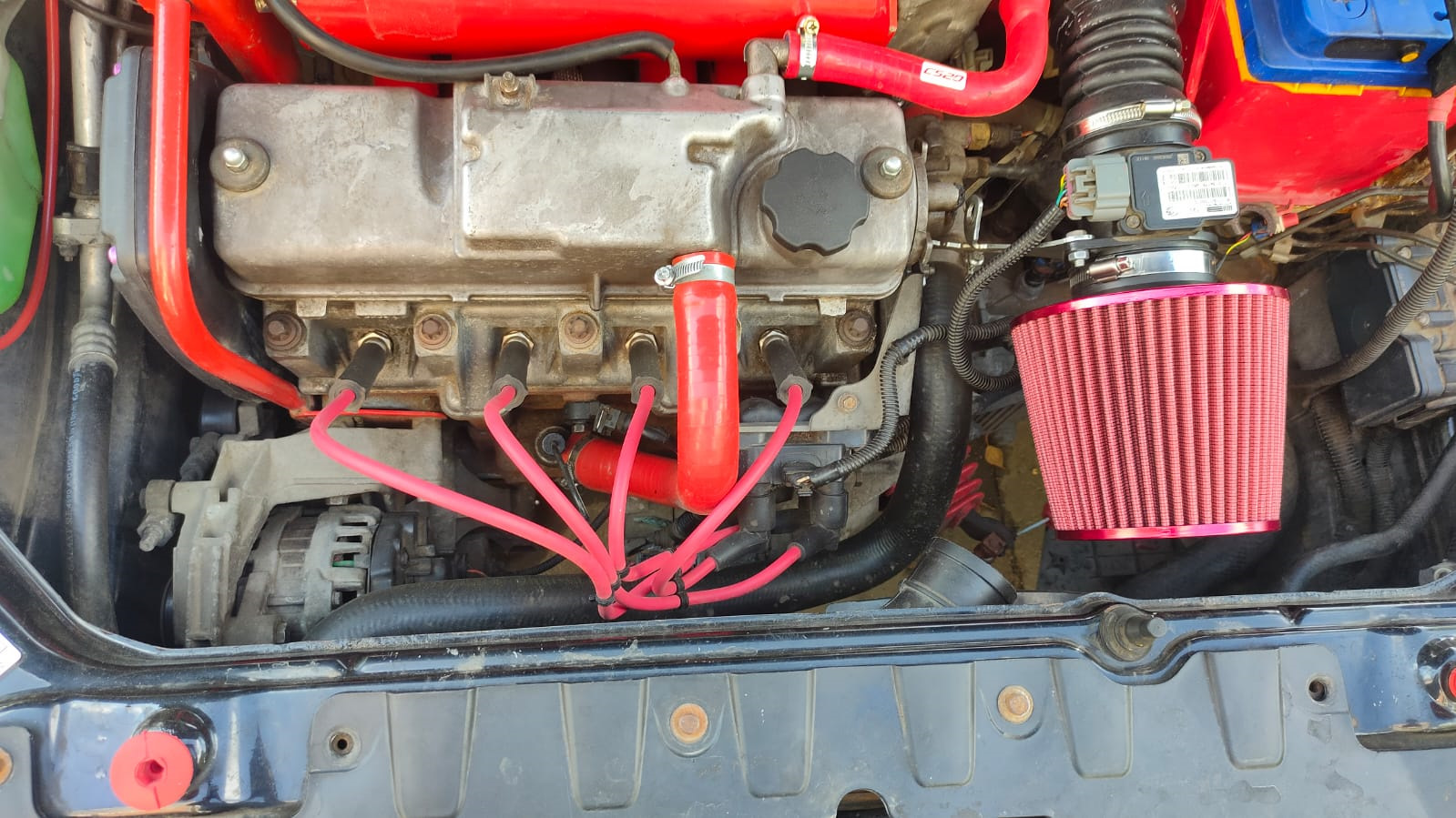 Помыл подкапотное пространство — Lada Калина 2 универсал, 1,6 л, 2014 ...