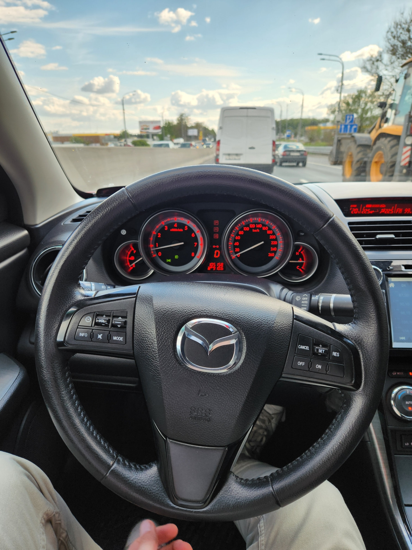 Биение руля при торможении — Mazda 6 (2G) GH, 2 л, 2012 года | поломка |  DRIVE2