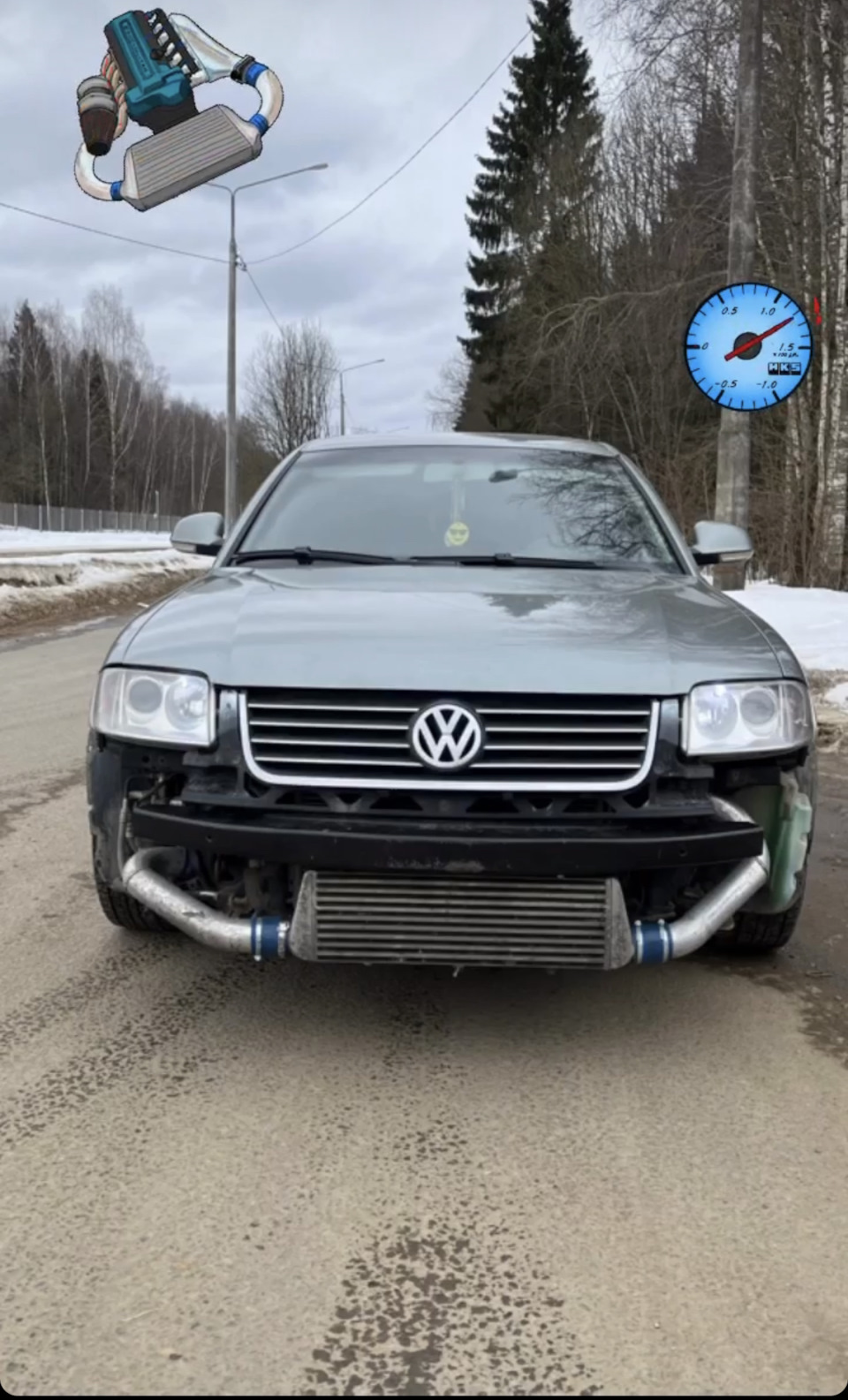 Кулёк — Volkswagen Passat B5, 1,8 л, 2004 года | тюнинг | DRIVE2