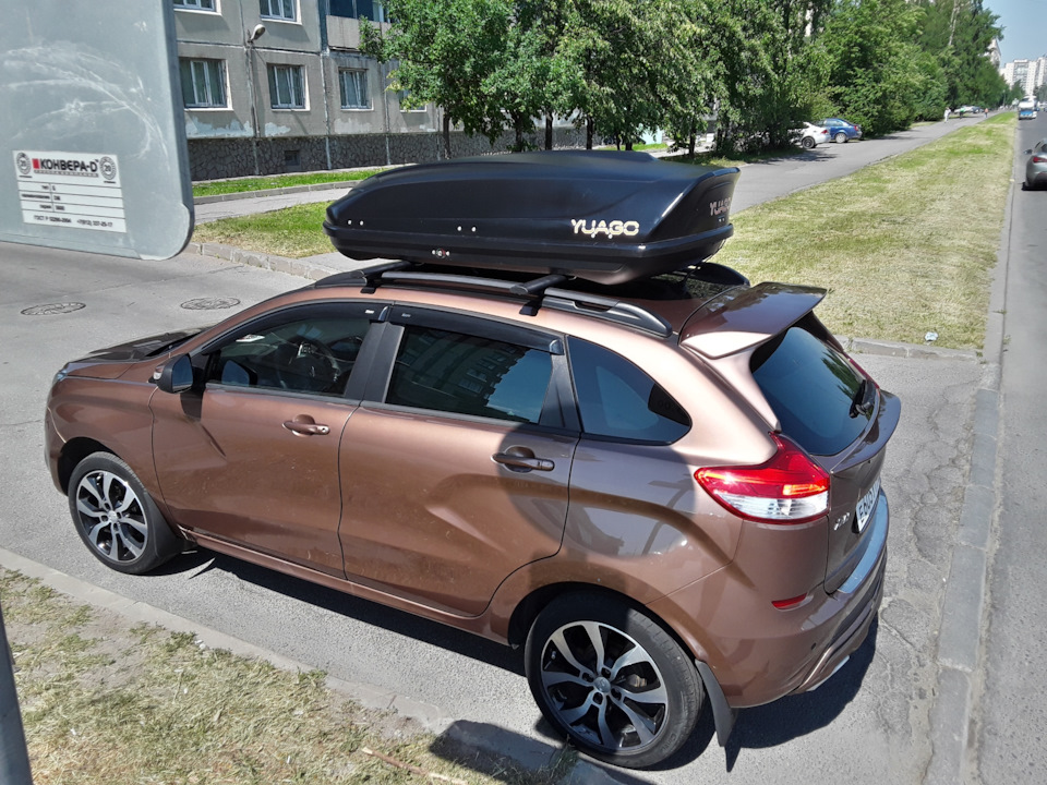 Подпрыгнул, сфоткал сверху — Lada XRAY