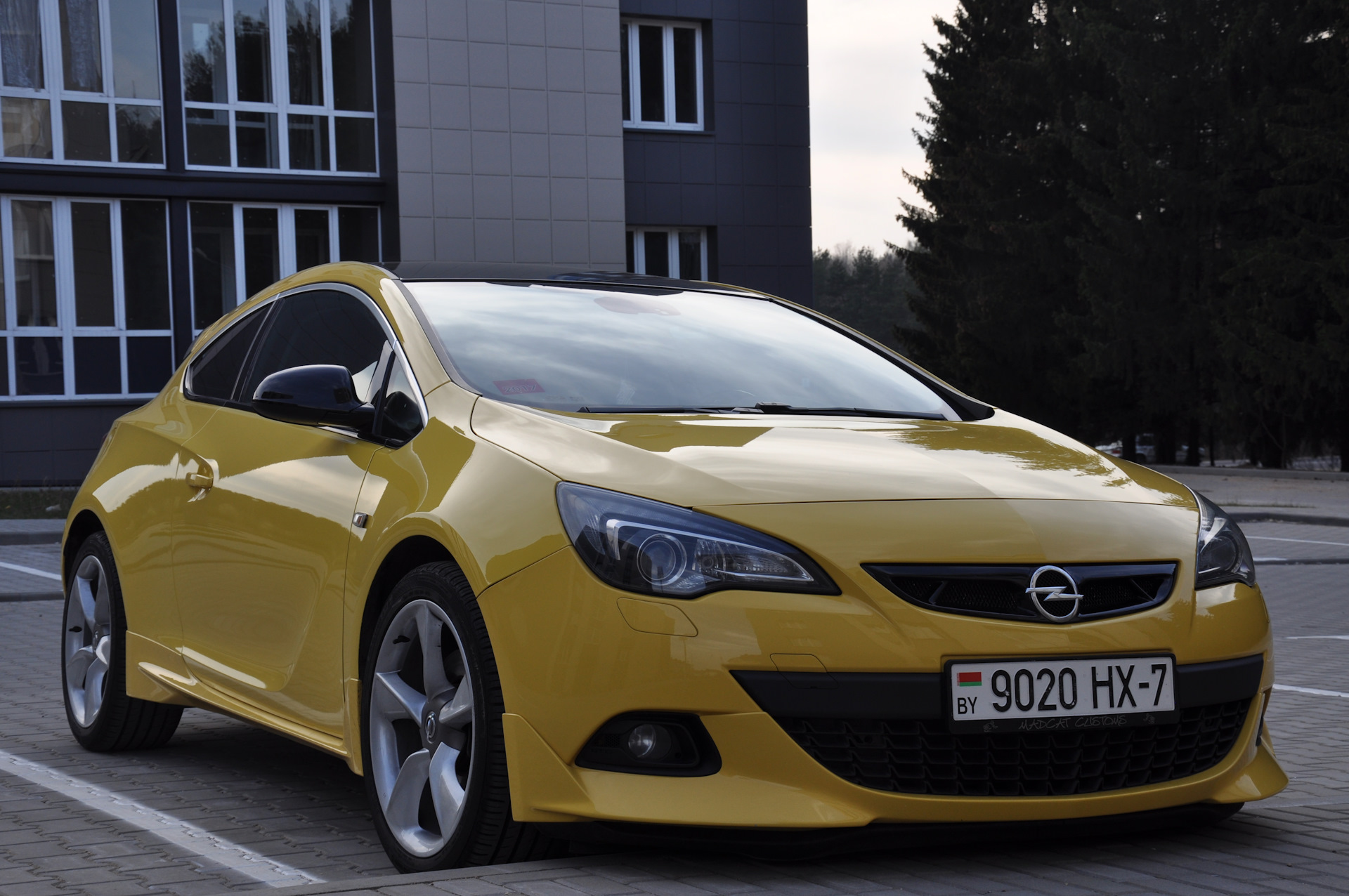 Opel astra gtc j фото тюнинг