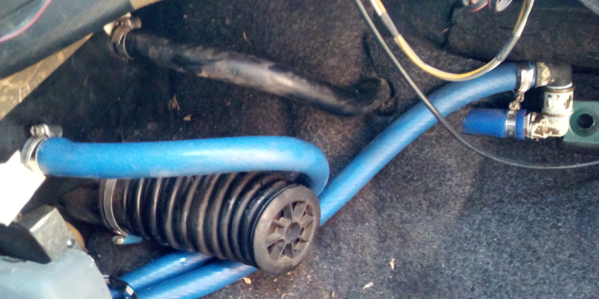 Установка мотора печки от Калины. — УАЗ Patriot, 2,7 л, 2006 года ...