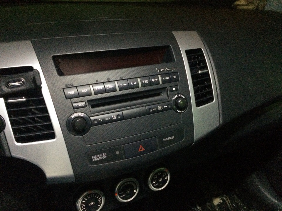 Восстановление воздуховодов печки — Mitsubishi Outlander XL, 2,4 л ...