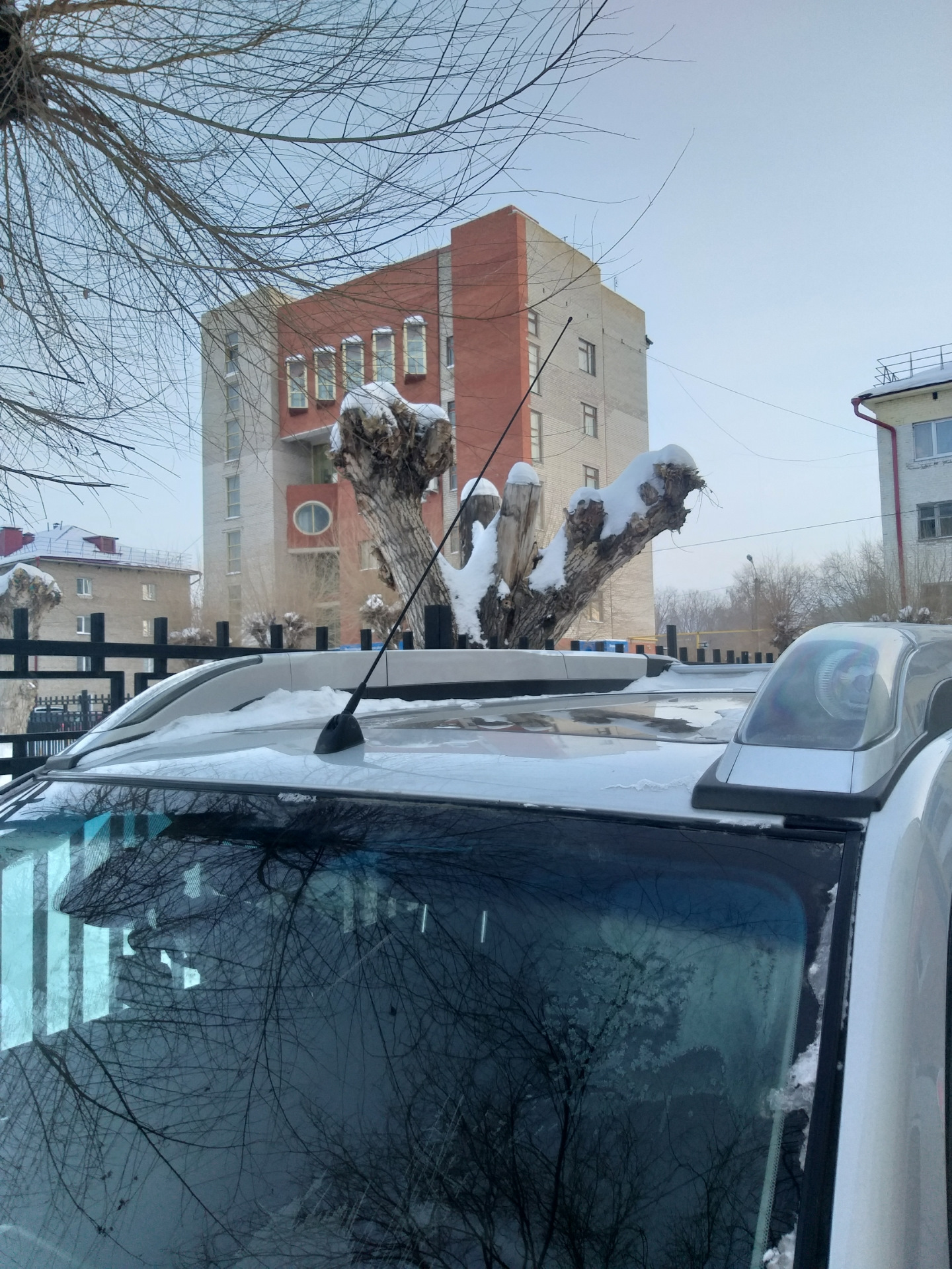 Антенна от Ларгуса вместо штатной — Nissan X-Trail II (t31), 2 л, 2012 ...
