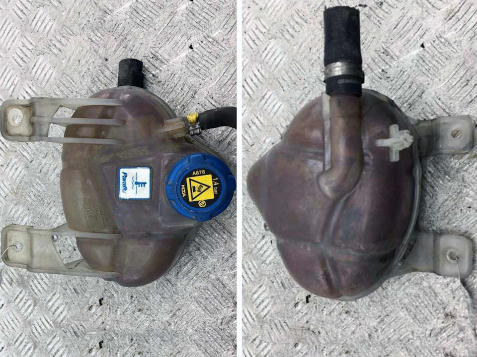 Чем отмыть бачок ОЖ… — FIAT Grande Punto, 1,4 л, 2007 года | своими ...