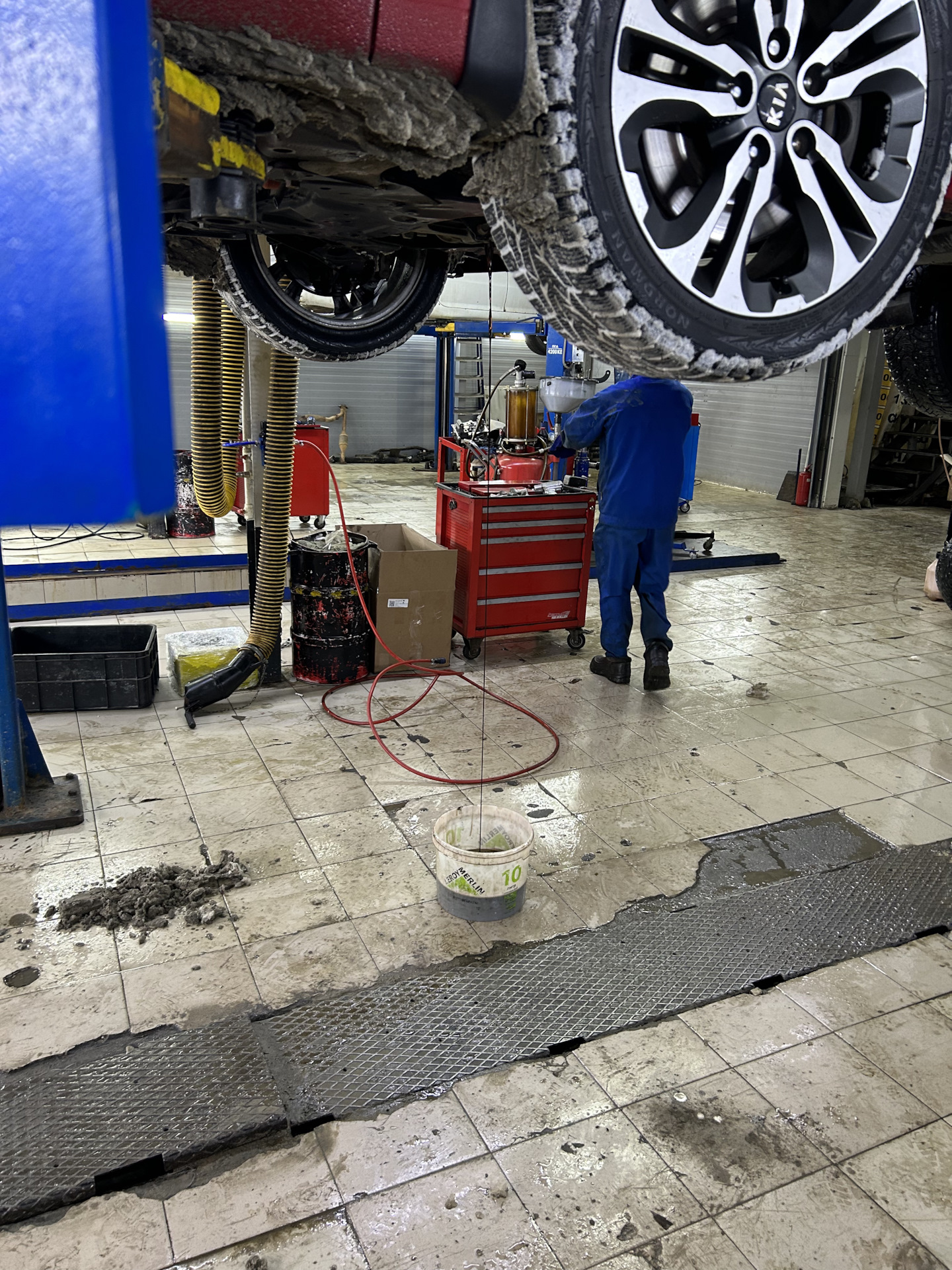 Замена масла в АКПП+ адаптация — KIA Pro_Ceed (2G), 1,6 л, 2014 года ...