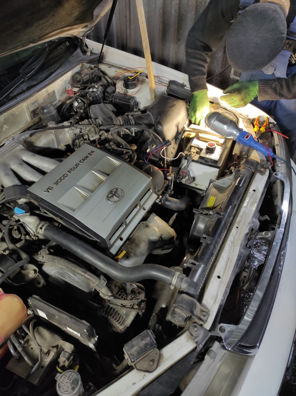 Решаем проблему с заводом — Toyota Avalon, 3 л., 1998 года ...